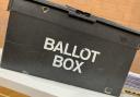 One of more than 400 ballot boxes to be used in the 2024 local elections in Dudley. Picture: Dudley MBC