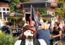'Jack Sparrow' at The Queen's Pub during last year's festival