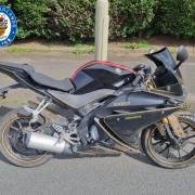 The stolen bike was seized by Lye police