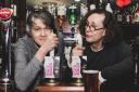 Jonn Penney and Miles Hunt launch Ned's Wonder at The Duke pub in Stourbridge. Pic courtesy of Steven Cook – Cooks Eye View.