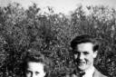 Tragic romance: Margaret Kirkby and Bill Beary, the pilot who died during the Second World War.