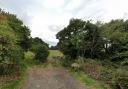The 17.6-acre plot that sold for £109k sits to the rear of this land off Pedmore Lane