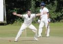 Himley's Rajat Bhatia was trapped lbw