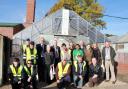 Deputy Mayor of Dudley, Cllr Dave Tyler, and mayoress Barbara officially opened Dudley Mind’s refurbished glasshouse at Wollescote’s Stevens Park. Photo: Dudley Mind