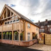 Little Lodge in Kinver, designed by Andrea Millner, which has won the Daily Telegraph Homebuilding & Renovating award for 'Spirit of Self-Build'. Pic - Lyndon Darkes