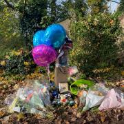 Tributes have been left at Hyde Lock in Kinver.