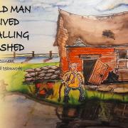 Antique shop owner Dave Powell has written a children's book - The Old Man Who Lived in a Falling Down Shed