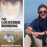 The cover of The Lockerbie Bombing story and Peter Biddulph, right.