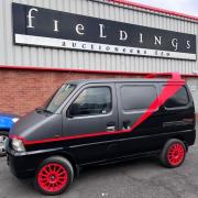 The A-Team inspired van being sold by Fieldings Auctioneers in Stourbridge