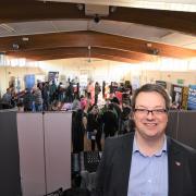 Dudley South MP Mike Wood at one of his previous Apprenticeship fairs