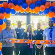 The opening of the new B&M store in Stourbridge