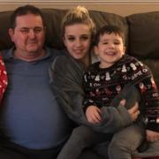 Jessica Young, 22, has personal motivation for the cycle, as her father was first diagnosed with a brain tumour three years ago