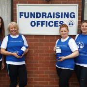 Pictured left to Right: Rachel Finlayson, Karen Pardoe, Rachael Hayward and Claire Towns.