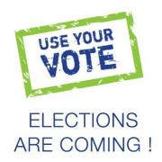 Countdown to elections is on - but don't forget to register!
