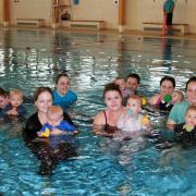 Puddle Ducks’ little swimmers raised more than £555 for charity during a week-long pyjama event. Photo: Puddle Ducks