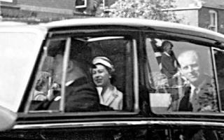 The Queen and Prince Philip pulled into Hagley Station on April 23, 1957, as the starting point of their royal tour of the West Midlands. Photos courtesy of Mr D Ferguson