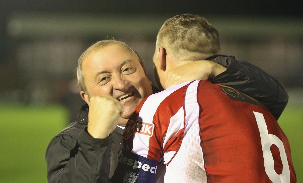 Stourbridge continued their excellent FA Cup run as they defeat 2-1 in Kent to book their place in the Second Round for the third time in five years. Pictures: WILL KILLPATRICK