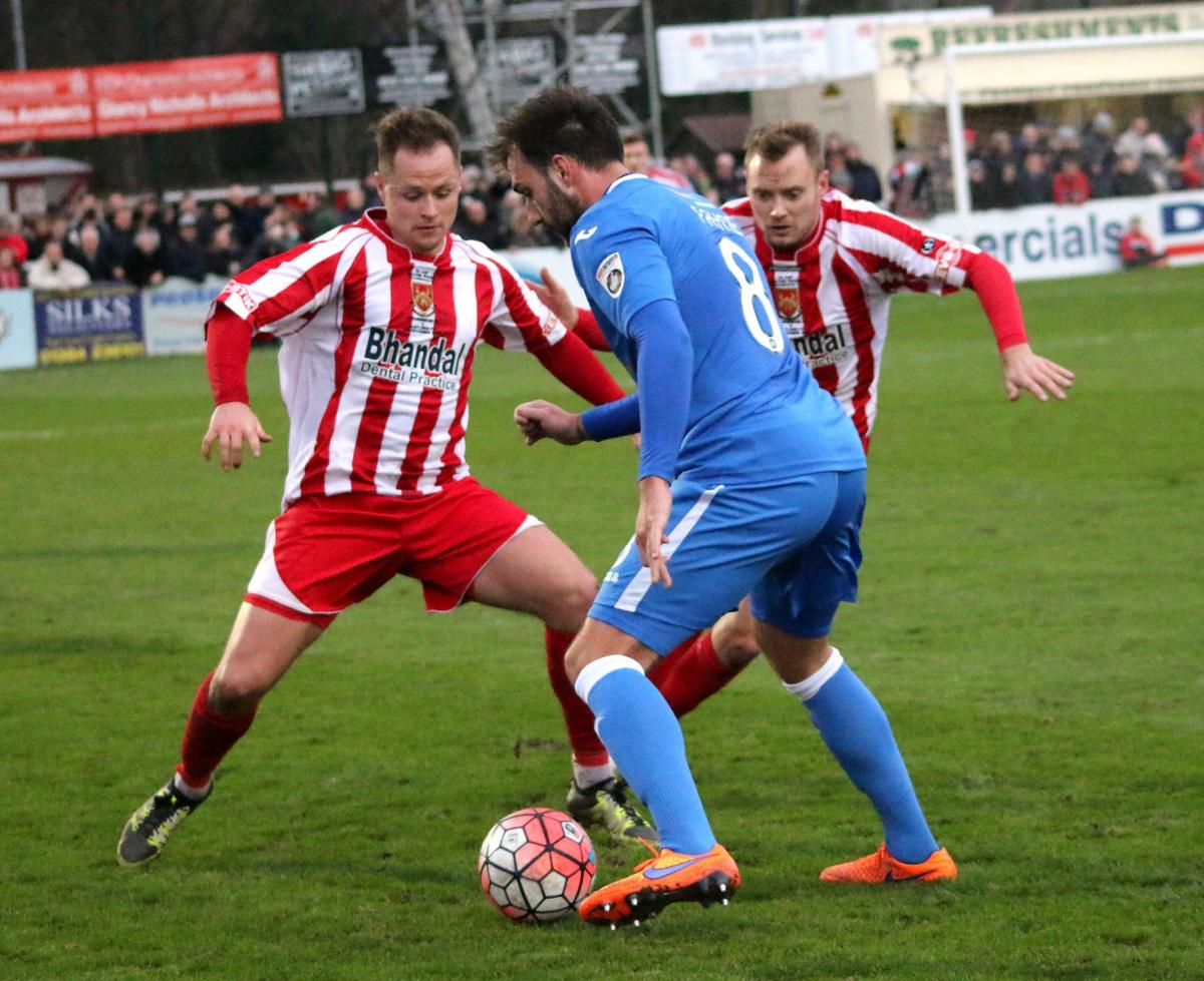Pictures from Stourbridge's brave FA Cup defeat to National League side Eastleigh. Pictures by Miriam Cunliffe.