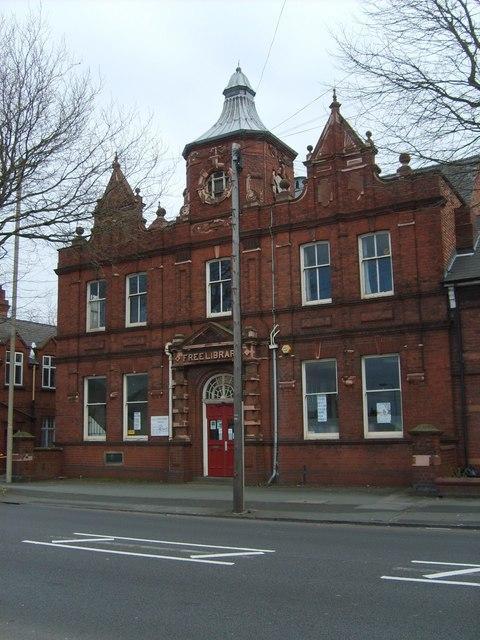 The old Woodside Library.