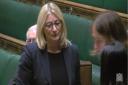 Suzanne Webb MP swearing allegiance to King Charles III