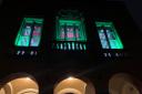 Dudley Council House lit up in green light for Recycle Week