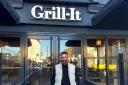 Owner Costa Xiourouppa at Grill-It on Hagley Road, Oldswinford
