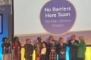 The Mary Stevens Hospice's No Barriers Here project has won a national award at the Markel 3rd Sector Care Awards, 2023