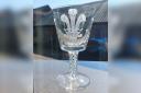 Commemorative glass on show as cone celebrates King’s Coronation
