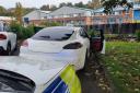 The Porsche was pursued from Merry Hill shopping centre to Stourbridge