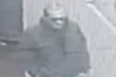 Police want to speak to this man after a worker at a Stourbridge shop was threatened with a knife