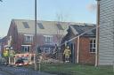 The damage caused by the fire on the Pensnett Trading Estate