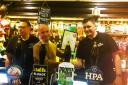 The Pub of the Year Award is handed over to The Robin Hood by the Stourbridge & Halesowen branch of CAMRA