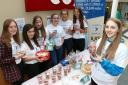 Ridgewood High School pupils Megan Brazier, Lydia Robinson, Eleanor Duff, Izzy Smith, Lottie Taylor, Lauren Schuck and Daisy Narrowmore, at the appeal's previous event day.