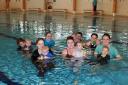 Puddle Ducks’ little swimmers raised more than £555 for charity during a week-long pyjama event. Photo: Puddle Ducks