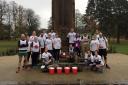 Members and instructors from British Military Fitness Stourbridge took part in a 10km stretcher run and raised £1,036 for the Royal British Legion. Photo: British Military Fitness Stourbridge