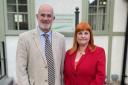 RISE: Cllr Tom Wells and Cllr Natalie McVey, leader and deputy leader of Malvern Hills District Council