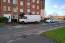 Van crash in Brierley Hill