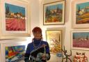 Pascale Bigot pictured at her home studio which she is opening to the public this month