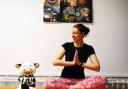 Yoga teacher Laura  Billingsley is staging sessions for toddlers and older children