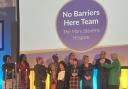 The Mary Stevens Hospice's No Barriers Here project has won a national award at the Markel 3rd Sector Care Awards, 2023