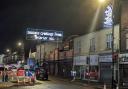 The Xmas lights in Brierley Hill