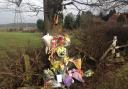 Floral tributes have been laid in honour of Lee Wassell, the 24-year-old victim of a crash in Bridgnorth Road
