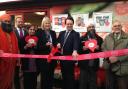 MPs Margot James and Mike Wood officially open the new Quarry Bank Post Office
