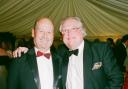Jon Bellfield, left, with Lord Digby Jones at the Pedmore Sporting Club summer ball