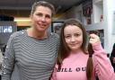 Ellouise Bowater (13) with hairdresser Debbie Lowe