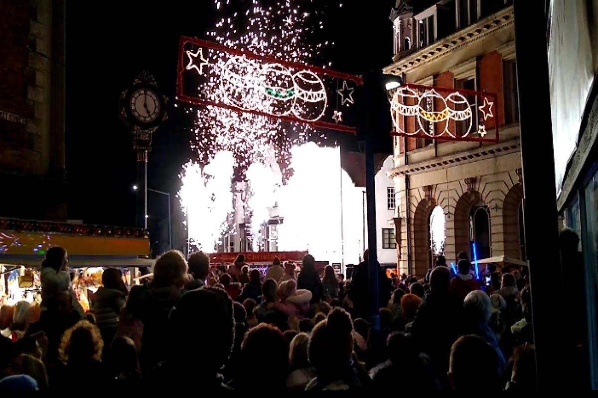 Stourbridge Christmas lights switch on 2021