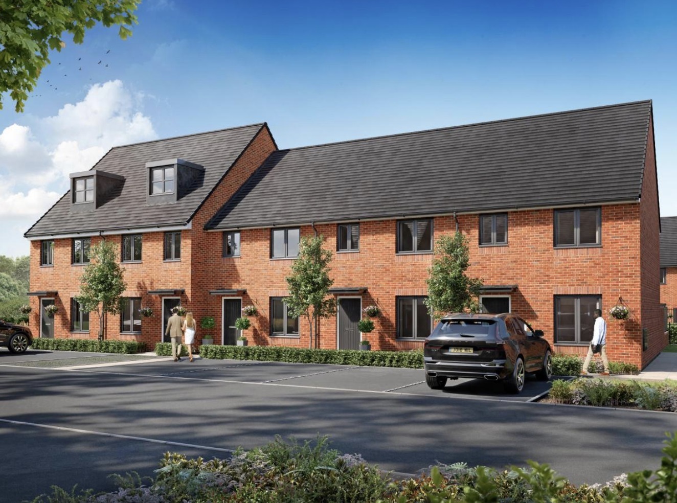 Heres how some of the new homes in the development will look. Pic - Taylor Wimpey