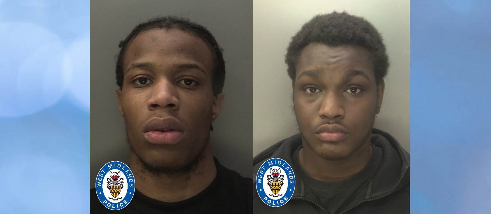 Michael Ugochukwu and Tahjgeem Breaken-Ridge. Pics - West Midlands Police