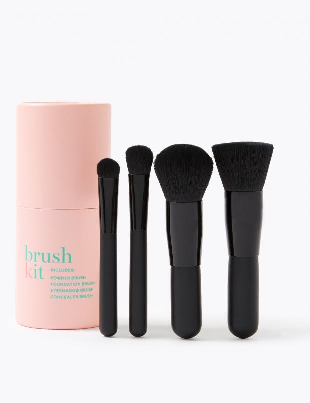 Stourbridge News: Makeup brush kit. Credit: M&S