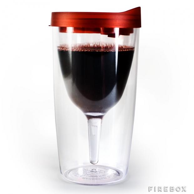 Stourbridge News: Vindo2go portable wine glass. Credit: Firebox